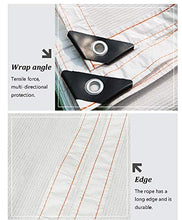 Paralume Bianco per Serre Estive 90%, Retina Ombreggiante Retina Resistente Ai Raggi UV con Occhielli per Giardino/Campeggio (Dimensioni : 4x8m)