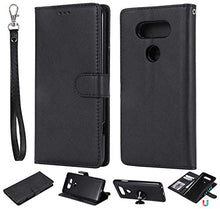 Bear Village Cover LG V20, Custodia Premium Flip Custodia per LG V20, Custodia con Porta Carte e Chiusura Magnetica, Nero