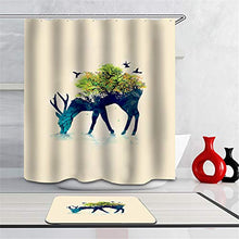 LIYAN Combinazione Bagno. Immagini Chiare E Colori Vivaci Rendono Il Tuo Bagno Pieno di Vita. Accessori da Bagno. Foresta. Renna.