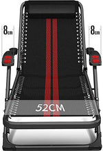 LVYE1 MRMF Sedia A Sdraio Imbottita Reclinabile Zero Gravity con Supporto per Poggiatesta Regolabile 200 kg