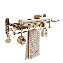 GAL Ragazza Alluminio Bagno Pieghevole Pieghevole/Multistrato/Multifunzione Antico Alluminio 1pc - Bagno/Hotel Bagno Appeso a Parete