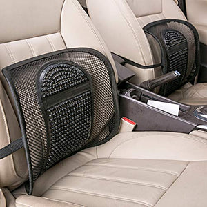 RenFox Supporto Lombare, Cuscino Lombare Supporto Schienale Ergonomico Cuscino per Sedia Ufficio Auto Divano Sedie, Riduce Il Dolore alla Schiena e del Coccige, Regolabili