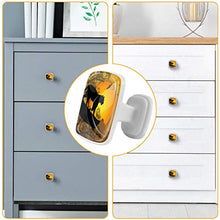 Silhouette leopardo 4 PCS Pomelli per Porta, Pomolo per Mobile, Pomelli per Mobili con Viti, Maniglia per Armadietto, Pomelli per Porta, Pomelli per Cassetti per Porta, Armadio, Cassetto e Credenza