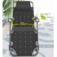 Olz Sedia reclinabile per Esterni Zero Gravity con Cuscino in Cotone a Quadri Blu Scuro e bracciolo massaggiante, Sedia Sdraio Regolabile Extra Larga per Patio, Giardino, Piscina, Spiaggia, 400 kg
