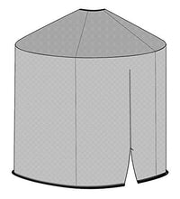 Infactory Zanzariera Ombrello: Zanzariera per ombrelloni, 330 x 250 cm, Maglia 220, Bianca (Zanzariera Supporto per ombrellone)