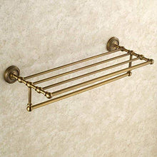 HTL Scaffale di stoccaggio Asciugamano Rack Bagno Antico Bagno Asciugamano Rack Casa Bagno Hardware Sospensione WC Rack Facile da Installare