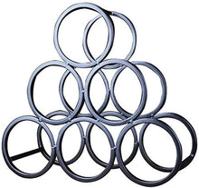 Cremagliera Del Vino Del Metallo Portabottiglie Per Vino Scaffale Per Vino- Portabottiglie Può Contenere 6 Bottiglie, Artigianato Per La Decorazione Domestica