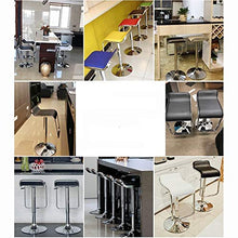 WHOJA Sgabelli da Bar semplicità Moderna Sedia da Bar Elevando rotativo Mobili da Bar Cuscino in PU Cornice Metallica Peso del Cuscinetto 150 kg Altezza Regolabile 61-81 cm Sgabelli da Bar Sedie Set