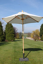 Garden Market Place Ombrellone da Giardino in Legno Duro di Ottima qualità – 2 m di Larghezza – 8 Colori Disponibili