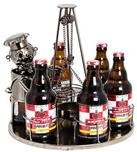 Brubaker portabottiglie Birra dal Design 'Stazione Barbecue' con Biglietto di Auguri