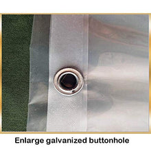 SHIJINHAO Telo Impermeabile Esterno Tarp Copertina Heavy Duty Materiale PVC, Impermeabile, Tela Cerata baldacchino Tenda for Barca o Cover Pool con Occhielli/reversibili, 46 Formati