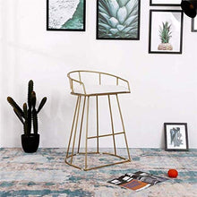 Bar Stool Con schienale del sedile Spugna for la prima colazione ripiano della cucina e la casa Nero Moderno Sgabelli ferro for Abitare Attività Cucine poggiapiedi Sedie da pranzo pub Gambe Industrial