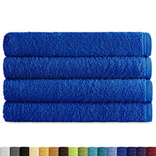 Eiffel Textile Set di asciugamani di qualità in spugna, 400 g, 100% cotone egiziano, 4 x lavandino, 4 pezzi