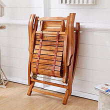 Sedia Lounge Sedia Regolabile Chaise Reclinabile Bamboo Sedia a Dondolo Pieghevole Pieghevole Sedia a Sdraio Portatile per Giardino Prato a Sdraio Backyard