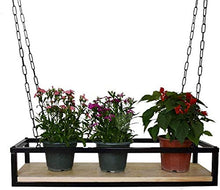 XHCP Organizzare portabottiglie per Vino da Appendere in Cucina, portabottiglie per Vino in Legno massello di Ferro Americano, mensola per Fiori Decorativi creativi, per Cucina/Bar /