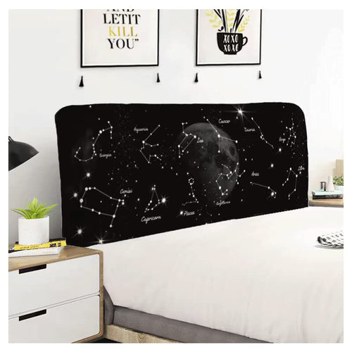 YUPAK Copri/Fodera/Copertura Testata Letto Matrimoniale Elastica, Copritestata Letto Premium All-inclusive Fodera Cotone Protezione Cover Decorazioni Camera Da Letto,G-180~200cm