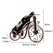LHQ-HQ Wine Rack, Casa del Vino Wine Rack Cabinet Decorazioni Europea Mestieri Bottiglia di Vino Rack Ferro battuto Triciclo