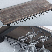JHGJBJ Legno Vino Rack Mount Muro Rosso Vino Ristorante Bicchiere di Vino Decorazione cremagliera Calice Titolare (Size : 91x25cm)