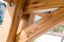 SAS Progettazione Dondolo Giardino Altalena Amaca Modello di larice di Legno Modello: Rio-Verde di AS-S
