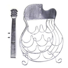 Kedelak 7 Bottiglie di Chitarra Portabottiglie Grande Decorazione per Chitarra Portabottiglie Moderna Materiale in Ferro Artigianato Display e archiviazione Decorazioni per la casa KD