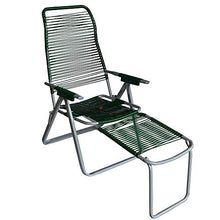 LIBEROSHOPPING.eu - LA TUA CASA IN UN CLICK Sdraio cordonata da Spiaggia Giardino Campeggio Pieghevole Regolabile con poggiapiedi (Verde)