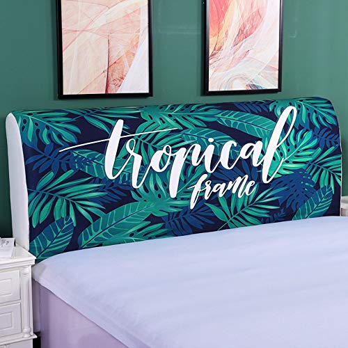 Copri Testata Letto Matrimoniale Elastica Fodera Elastica Protezione Peluche Testata Addensare Elastico All-inclusive Coperchio Europeo Soft Cover Lavabile Testata Letto,Color21-180 * 75CM