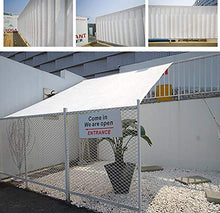 Rete ombreggiante Panno All'ombra Bianco con Sunblock all'80%, Reticella Ombra della Maglia di 6-Pin per La Copertura della Pergola, Serra, Piscina (Size : 5x6M)
