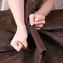 WXQIANG 90% Nero Ombra Panno Bordo Nastrate con Occhielli, Stanza del Sole Tetto Ombra Net Resistente ai Raggi UV Traspirante - Brown Protezione Solare, Isolamento Termico (Size : 2×3M)