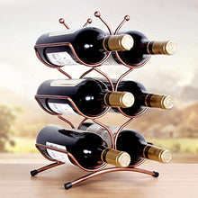 CYQ Portabottiglie Vino Semplice Scaffale per Bottiglie di Vino Armadietto per Vino Decorazione Cornice Decorazione Portabottiglie per Vino 25x16x36cm Portabottiglie per Vino Rosso