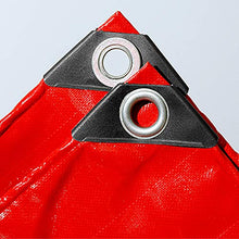 Telo Rosso, Tela Cerata Impermeabile per Palcoscenico Nuziale Copertura per Tenda da Sole Esterna con Occhielli per Mobili da Campeggio Giardino 500 G/M²(Size:2×2M)