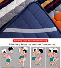 Floor Mattress Futon Mattress,Breathable Fold Futon,Thick Mattress,Double Japanese Sleeping Pad,Soft Futon Floor Mattress,Foldable Roll Up Floor Mattress,B,150x190cm
