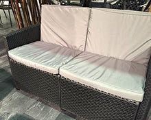 Papillon - Etna garden resina set antracite