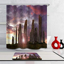 LIYAN Combinazione Bagno. Immagini Chiare E Colori Vivaci Rendono Il Tuo Bagno Pieno di Vita. Accessori da Bagno. I Massi al Tramonto.