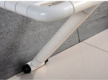 LXLAMP Sgabello Doccia Antiscivolo Regolabile in Altezza Sedili for Doccia A Parete, Sgabello for Doccia Pieghevole for Bagno Sedia da Parete Antiscivolo in Acciaio Inossidabile