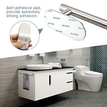 Portasciugamani Da Parete ZB ZealBoom Autoadesivo Porta Salviette da Bagno con 2PCS Gancio Adesivo di Acciaio Inox Porta Asciugamano per Bagno Cucina Camera da Letto Accessori Bagno Towel Holder