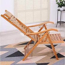 CXQD Sedia Sdraio Prendisole Giardino Patio bambù Pieghevoli Sedie a Sdraio Portatile Sedie