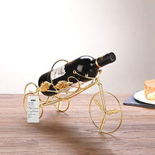 Lxlxq Cremagliera del Vino di Stile Europeo Cremagliera del Vino Ornamenti di Ferro battuto dell'Annata Cremagliera di Bottiglia di Vino Semplice Moda