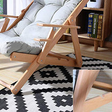 HaoLi Recliner Sedia a Sdraio in Legno massello per Il Tempo Libero da Esterno Sedia a Sdraio da Balcone Sedia da Giardino Sedia da Giardino Sedia a Sdraio da Esterno Sedia a Sdraio Portatile