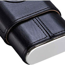 SCDZS Tre Cigar Humidor - Portable Idratante Holster Grandi Insiemi di Calibro Cigar Box Viaggi sigari