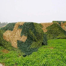 FCXBQ Rete ombreggiante Vele Tessuto Rete Mimetica Rete Mimetica Satellite Occlusione Rete Crittografia Campeggio Bosco, 23 Misure (Colore: Verde, Dimensioni: 6x10m)