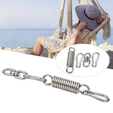 Tomanbery Durable Hanging Chair Kit Rotation Loop Swing Chair Spring Perfective Strong Pratica Amaca Molla per amache