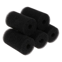Xuniu 5 Pezzi Filtro Acquario Spugna, Copertura Protettiva per Fish Tank Ingresso Stagno Taglia-s