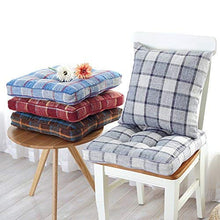 HYLX Cuscino Sedile, Cuscino Sedia, Cuscino Sgabello Rotondo, Cuscino Sedia Floreale Antiscivolo in Cotone Spesso, per Giardino, terrazza Esterna