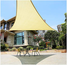 DUCCM Triangolare Vela Ombreggiante,HDPE Tende da Sole,per Giardino Balcone Terrazza Cortile,Protezione Raggi UV Parasole Esterno, Tende da Sole per Esterno