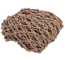 Corda Di Canapa Di Alta Qualità Reti Protettive Per Interni Ed Esterni Reti Da Arrampicata Per Bambini Reti Decorative A Soffitto Spessa Maglia 8 Mm 10 Cm (0,3 * 4 Pollici)(Size:1M*9M(3*29FT))