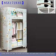JJZXT Armadio Spazio Guardaroba Moderno Semplice Assemblea Economico Semplice Camera gabinetto for Bambini Bagagli