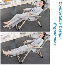 BJH Lettini Reclinabili Sedia da Giardino Giardino Esterno Campeggio Relax Comfort per Soggiorno Balcone | Sedia reclinabile Patio Zero Gravity