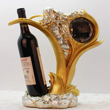 LXH-SH Cremagliera del Vino cremagliera Nana Vino Decorazioni cremagliera del Vino armadietto del Vino Decorazione Creativo a casa la Bellezza di Orologio Europee Resina Ornamenti Artigianali scaffa