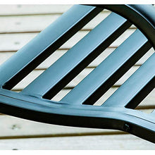 Panchina Da Giardino Panchine In Metallo Per Esterni Con Schienale, Sedia In Ghisa Con Struttura In Acciaio Per Patio, Giardino, Veranda, Percorso, Cortile, Decorazione Del Prato, Mobili Da Ponte