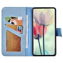 Robinsoni Custodia Compatibile con Samsung Galaxy Note 10 Pro Case Portafoglio Cover Dumbo Stampato Libro Pelle PU Antiurto Case Taccuino Cover Libretto Cartone Animato Case Folio Flip Cover Blu